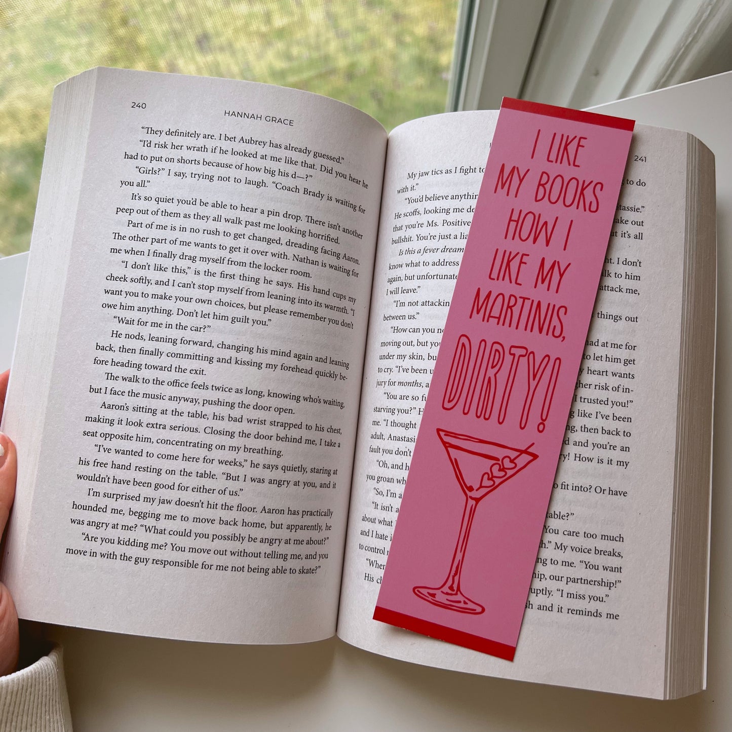 DIRTY MARTINI BOOKMARK