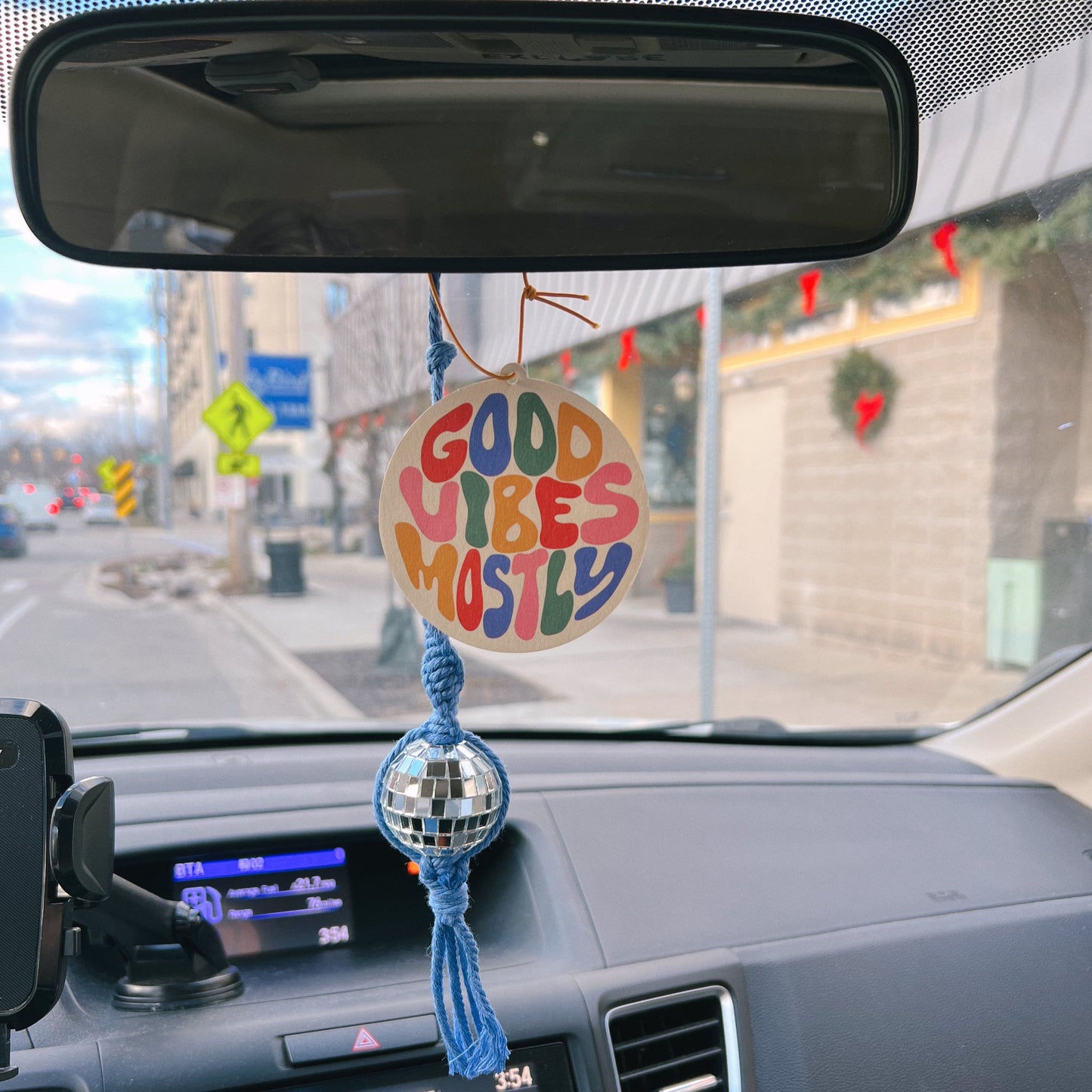 DISCO CAR CHARM