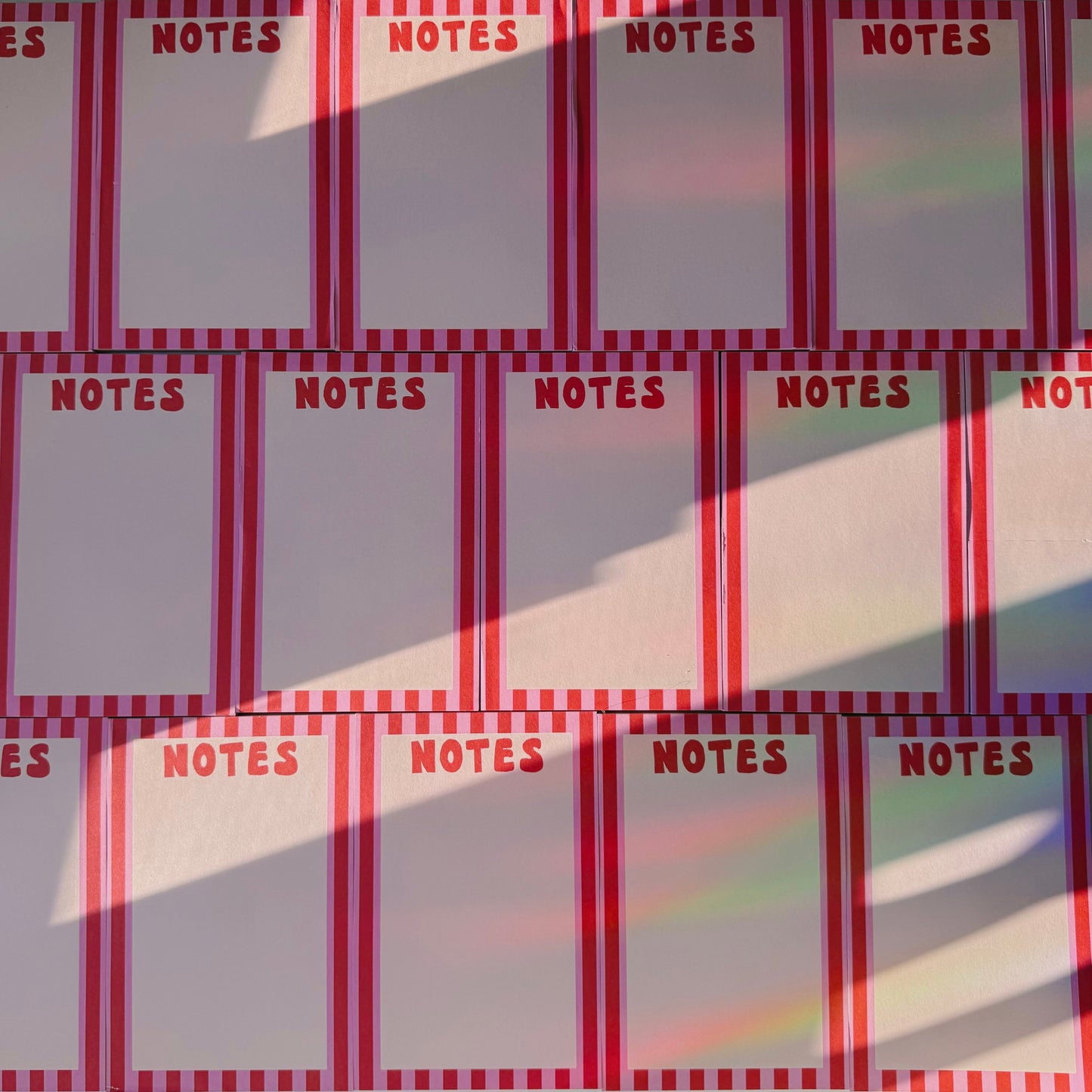 STRIPES NOTEPAD