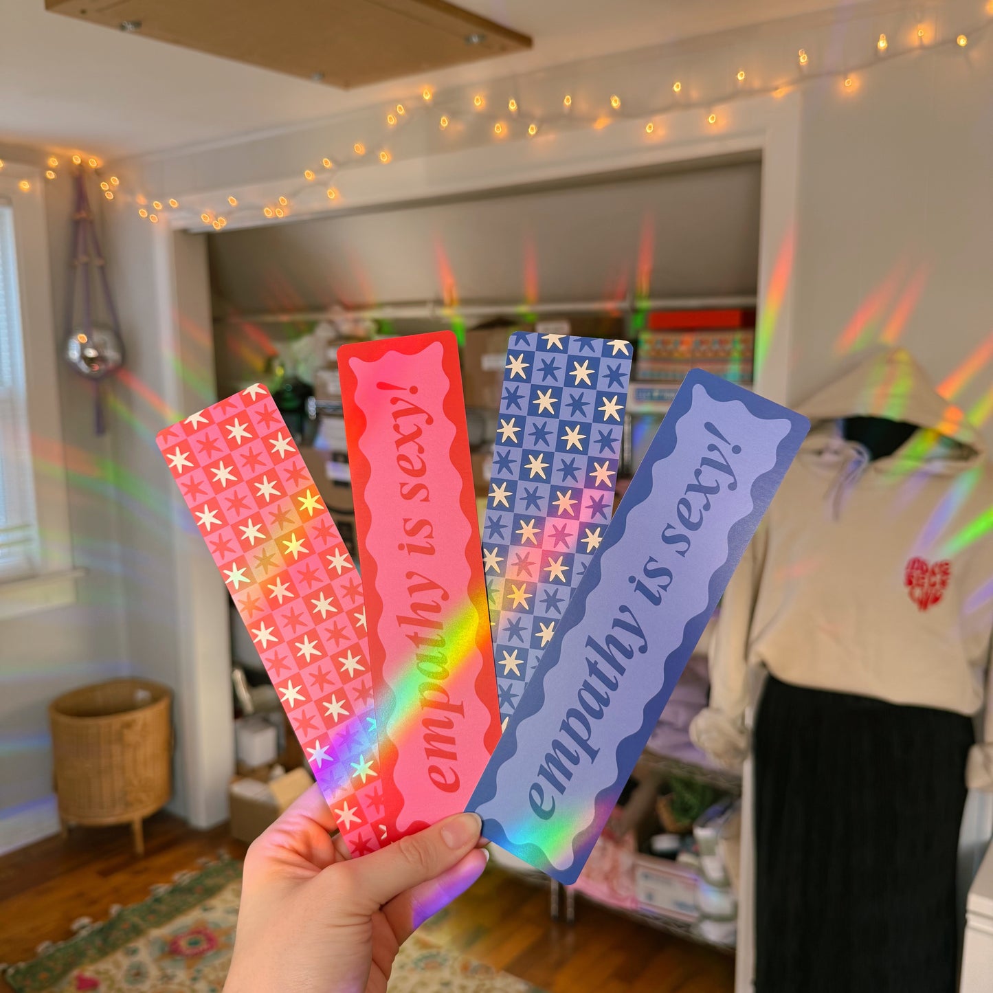 EMPATHY IS SEXY BOOKMARK (BLUE)