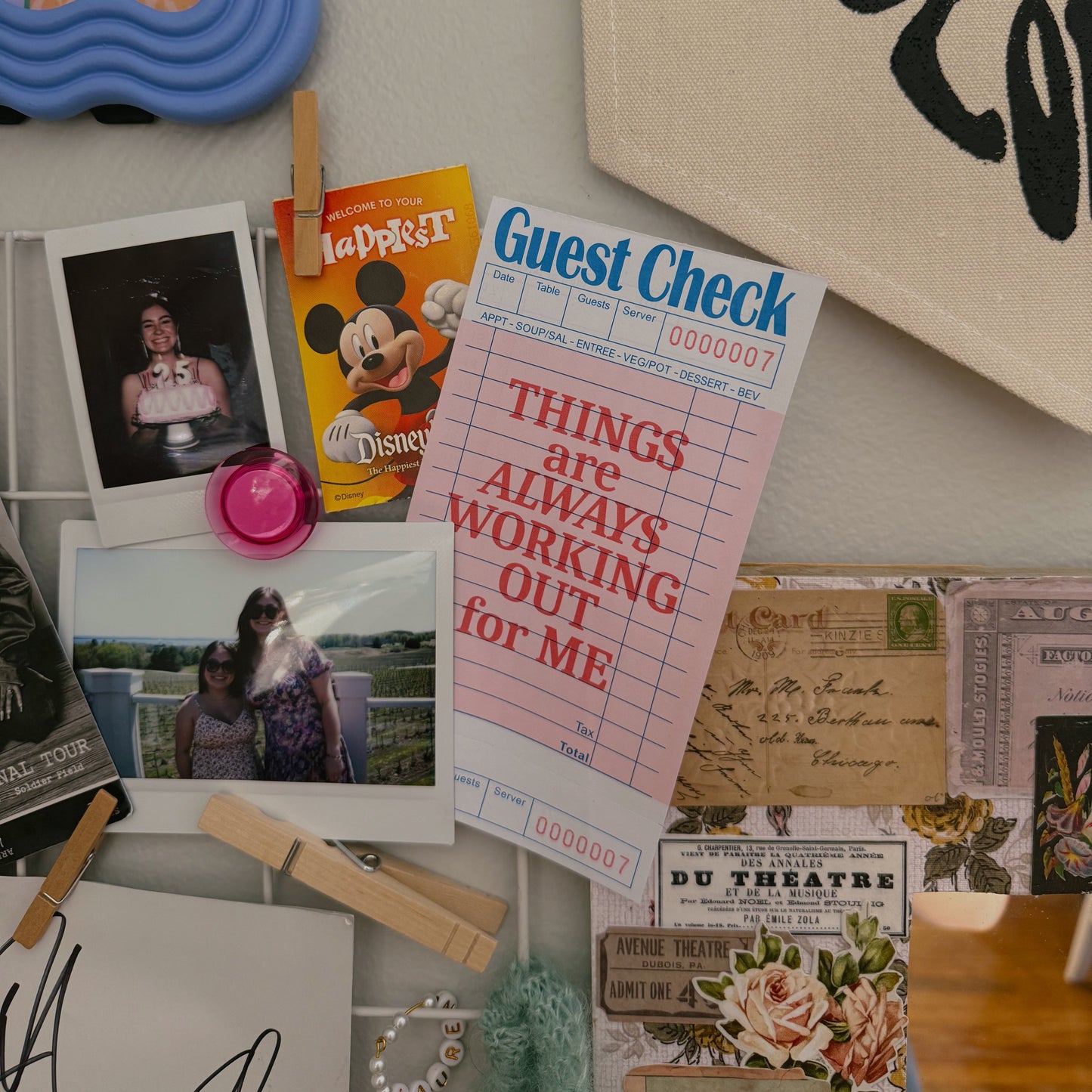 things are always working out for me guest check