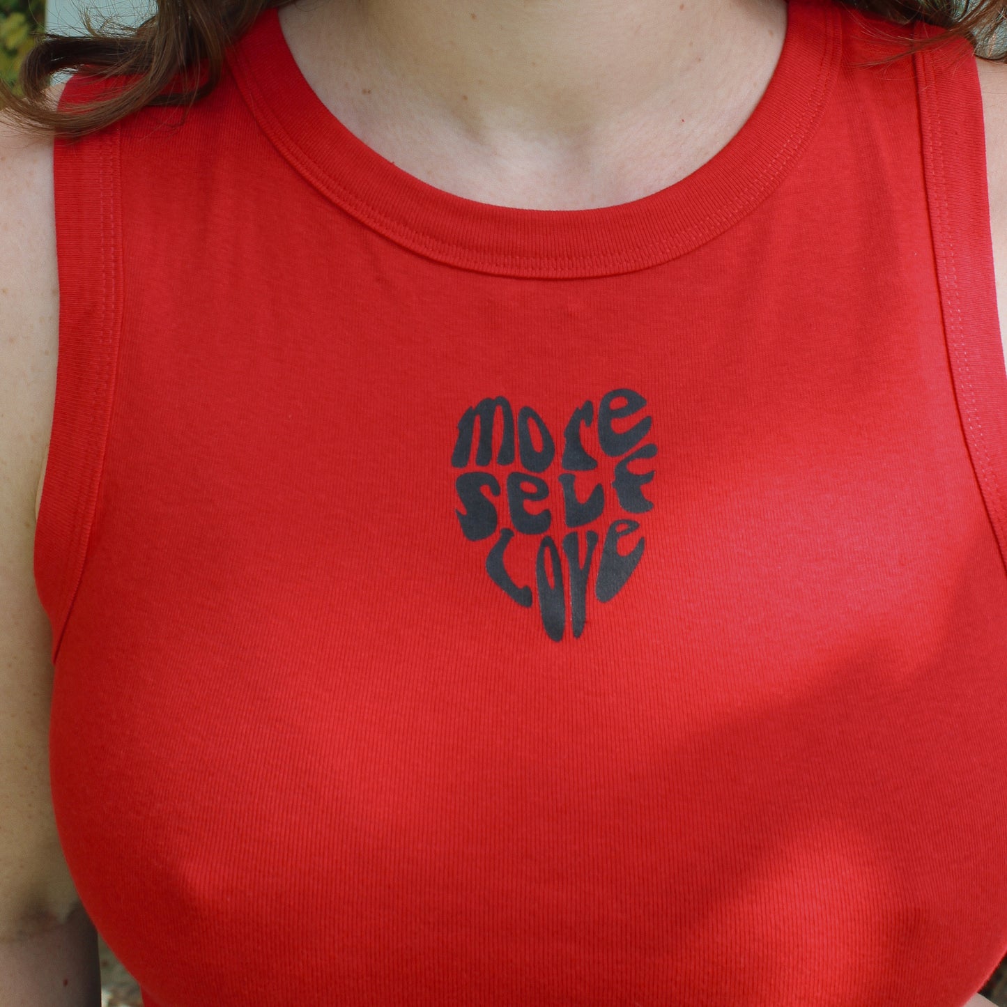 MORE SELF LOVE TANK (RED)