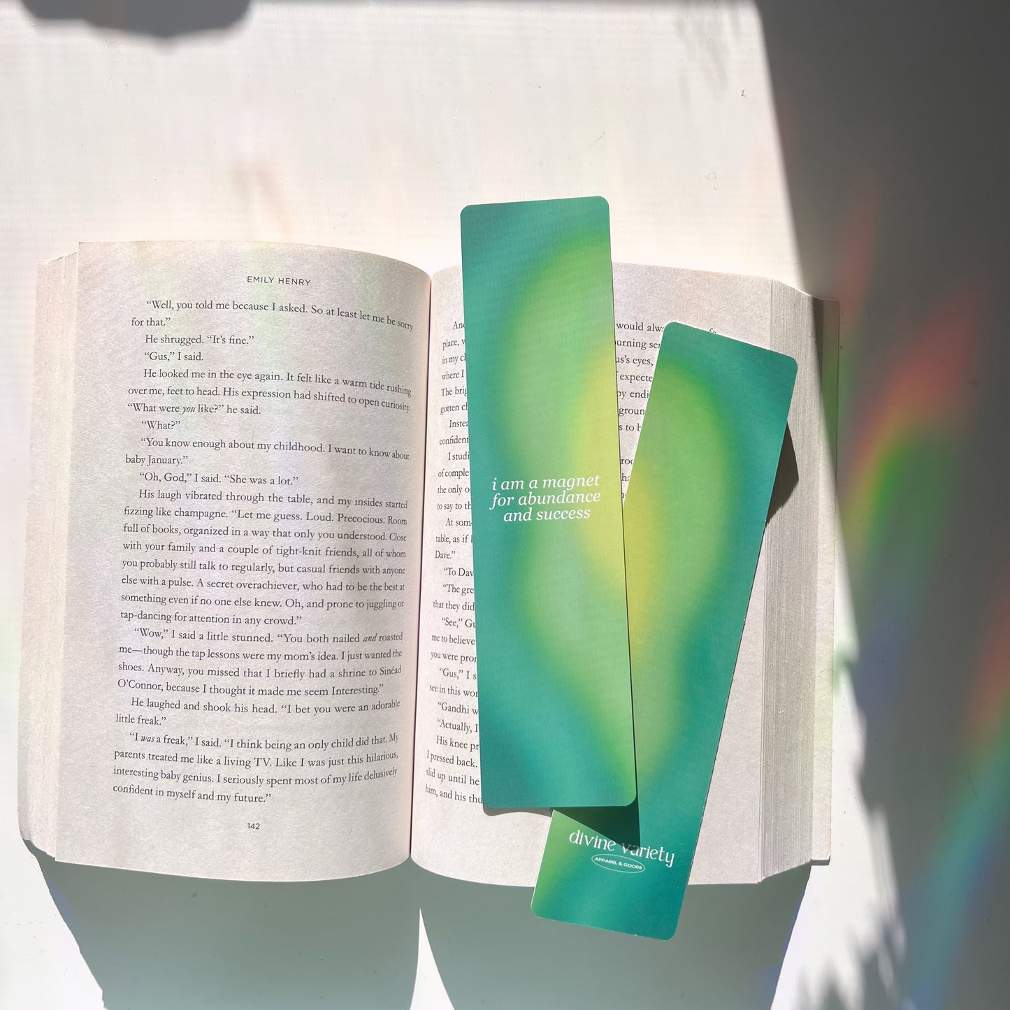 I AM A MAGNET FOR ABUNDANCE & SUCCESS BOOKMARK