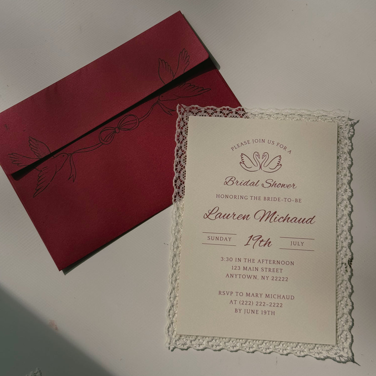 CUSTOM STATIONERY DESIGN