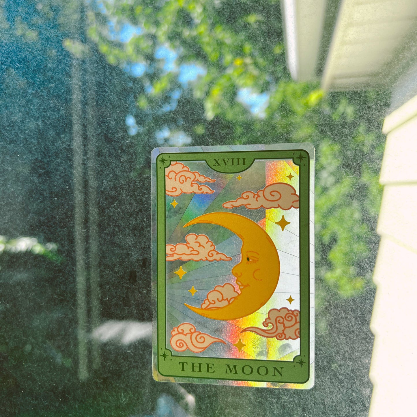 THE MOON TAROT SUN CATCHER