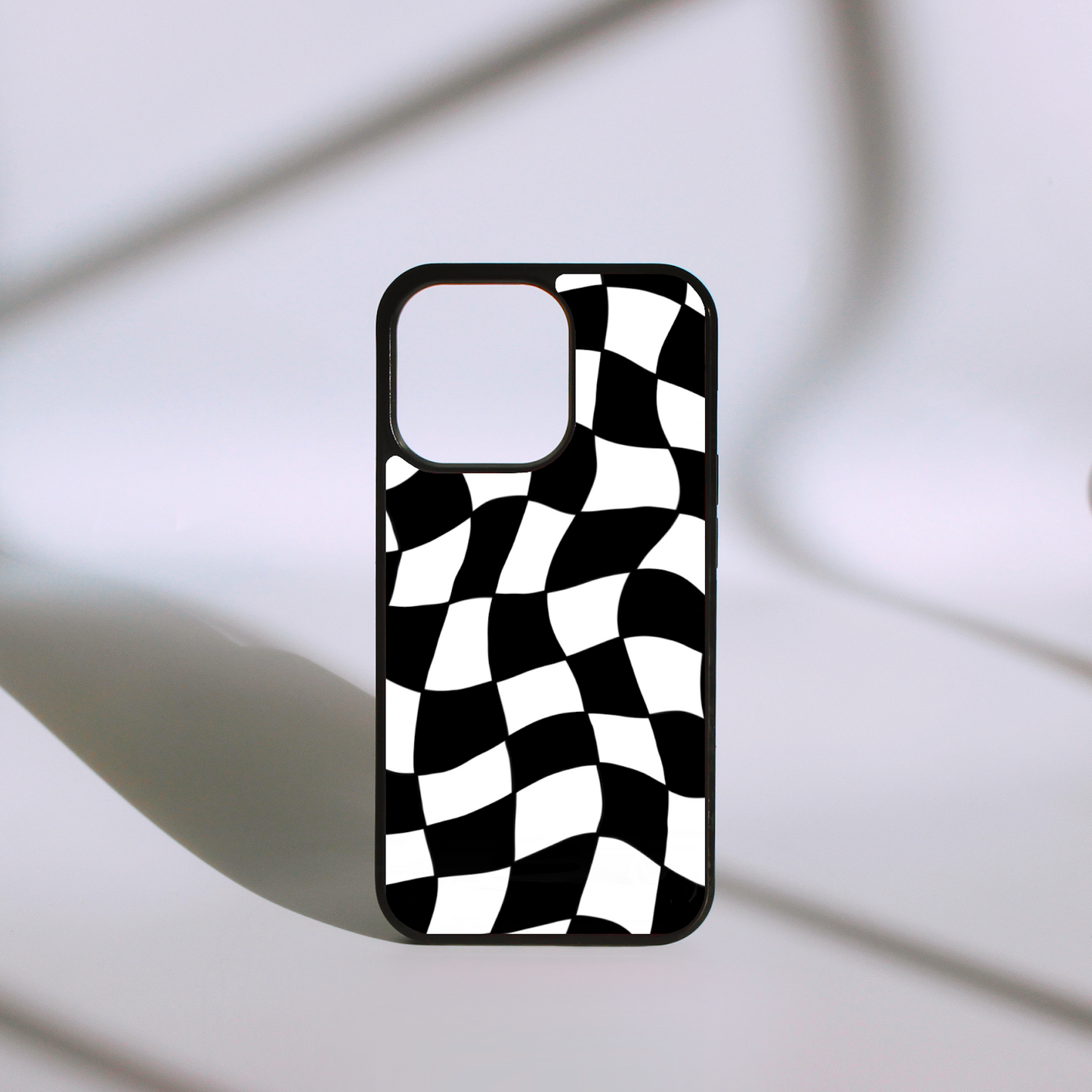 WAVY CHECKERED PHONE CASE