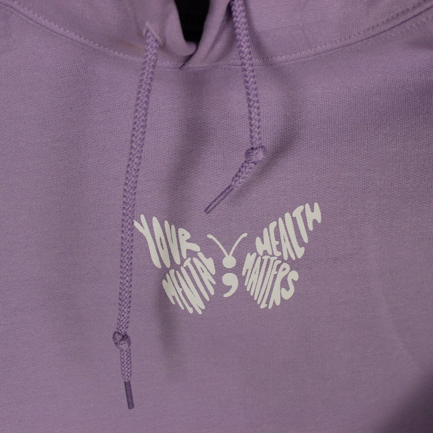 sweatshirt, hoodie, graphic sweatshirt, graphic hoodie, unisex, unisex hoodie, unisex sweatshirt, oversized, oversized hoodie, oversized sweatshirt, butterfly, your mental health matters, mental health matters, mental health, mental health awareness, semi colon, semi colon project, purple, lilac, violet