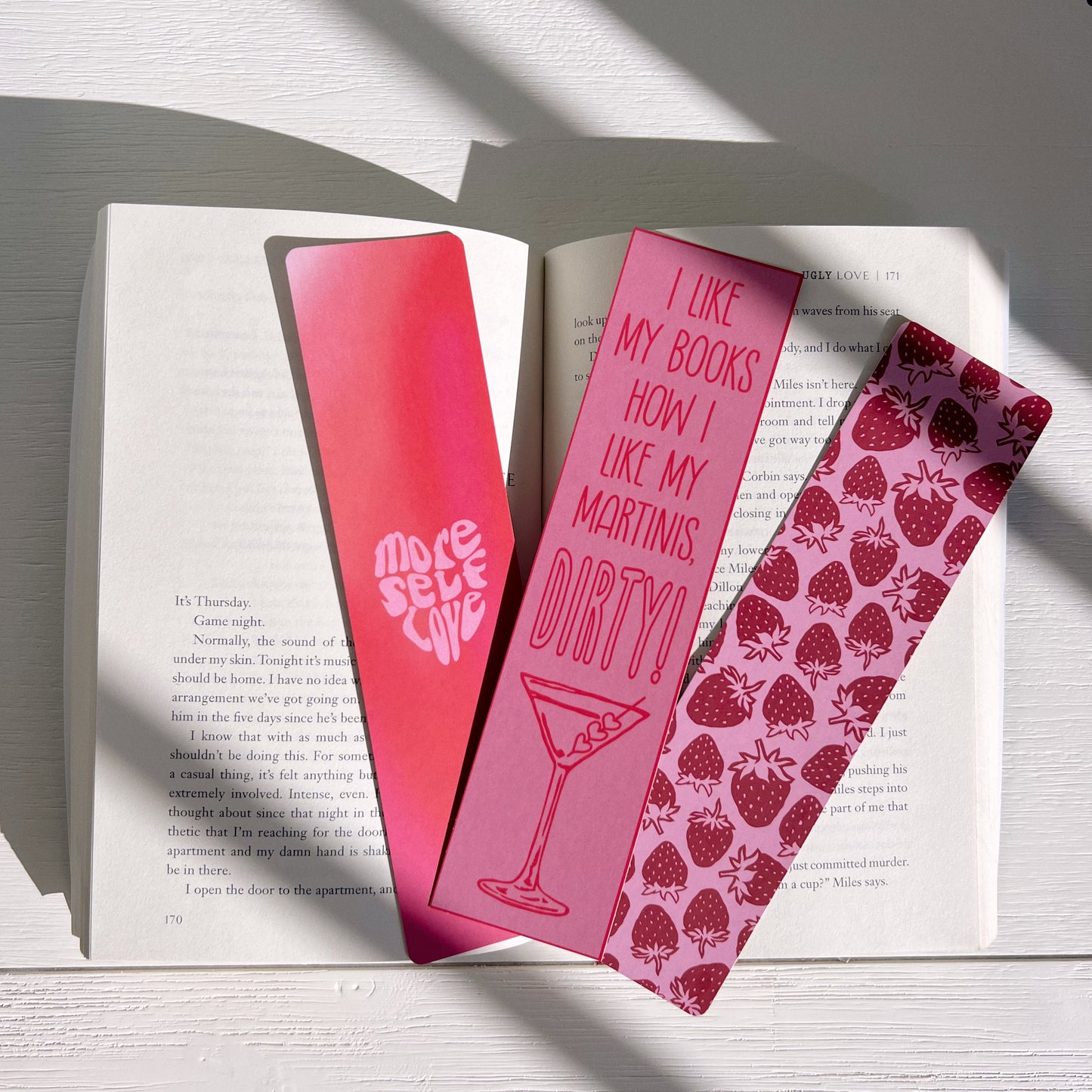 more self love bookmark