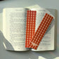 gingham bookmark