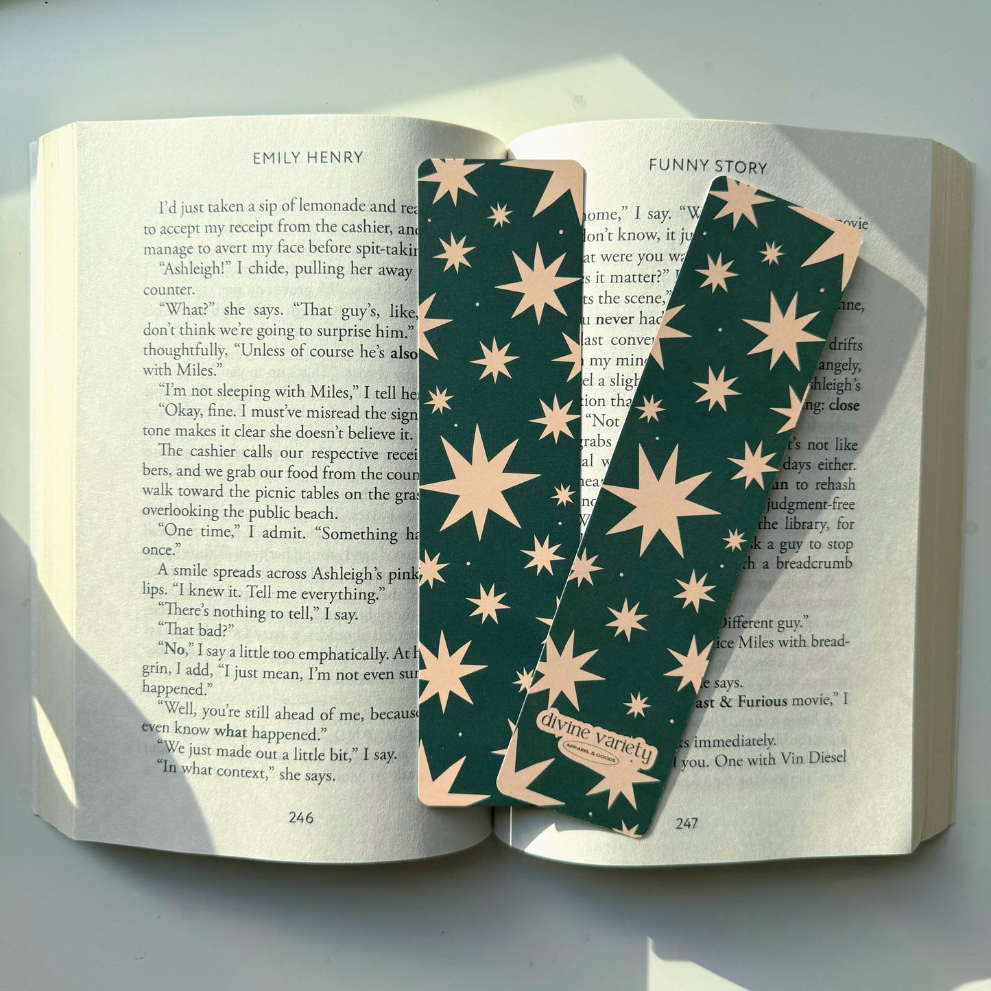 night sky bookmark