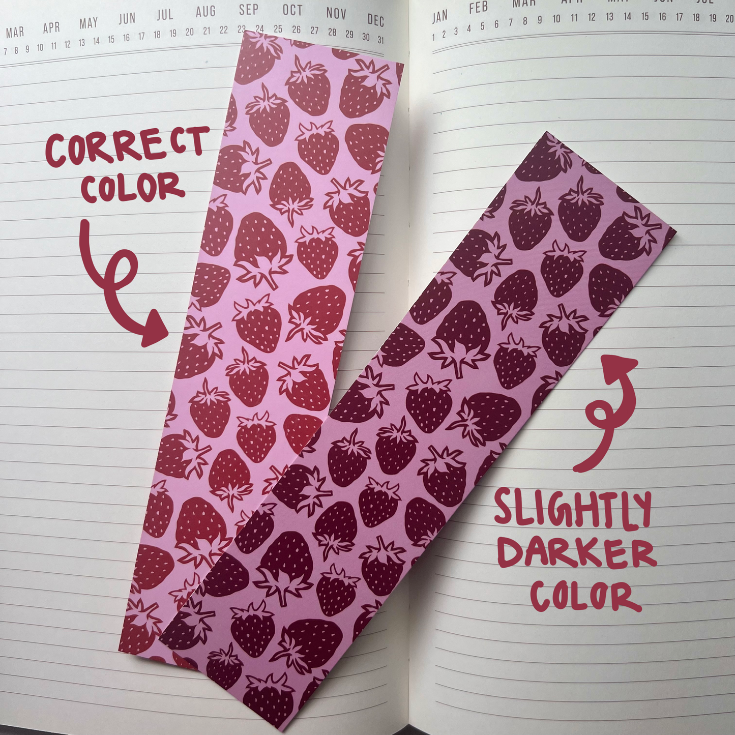 oopsies! berries bookmark